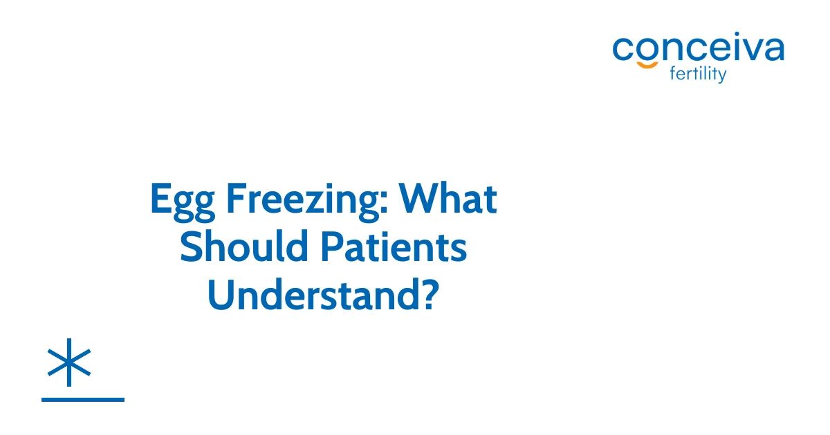 Conceiva Fertility article graphic about understanding egg freezing