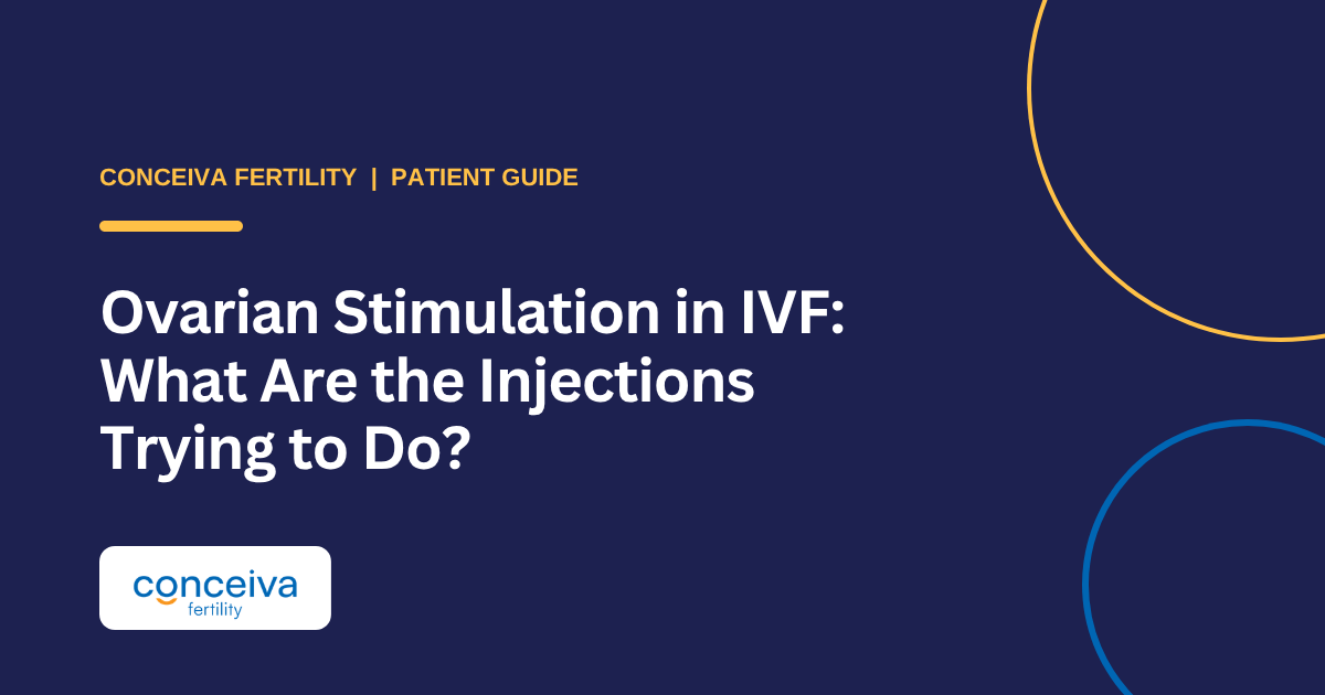 Conceiva Fertility patient guide to ovarian stimulation injections during IVF